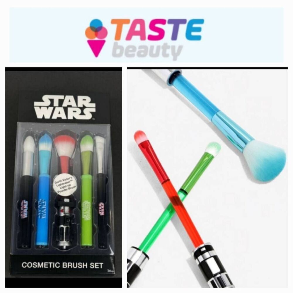 Taste Beauty Disney Star Wars Light-Up Lightsaber‎ Cosmetic Brush Set